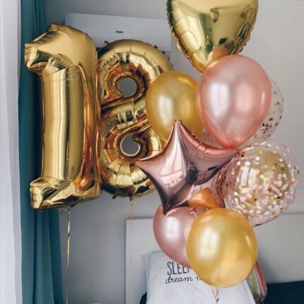 шары на 18 лет