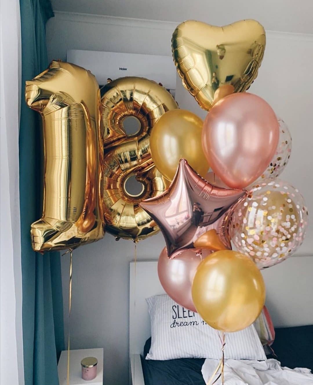 шары на 18 лет