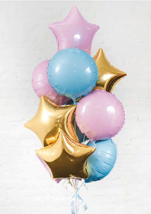 фольгированный фонтан шаров