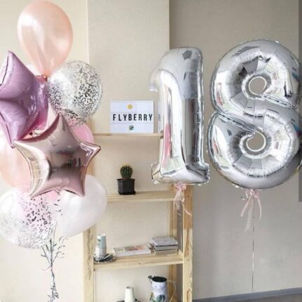 шары 18 лет