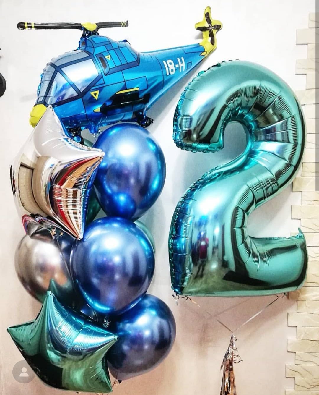 шар вертолет