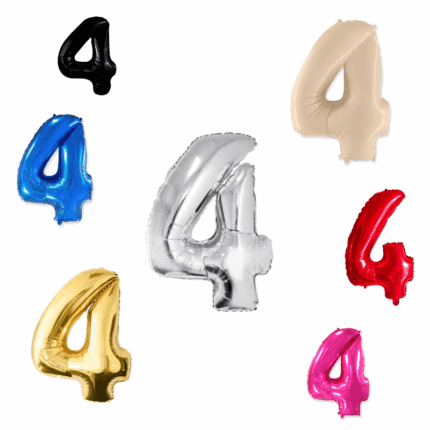 Шар цифра 4
