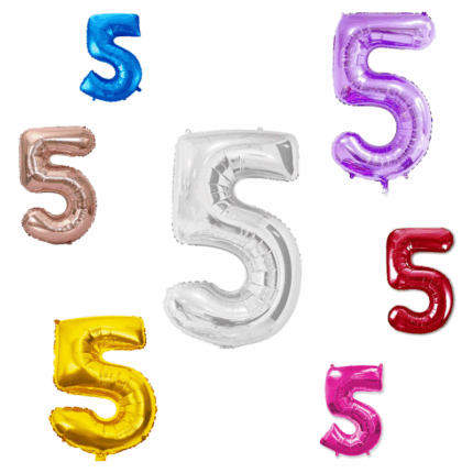 Шар цифра 5