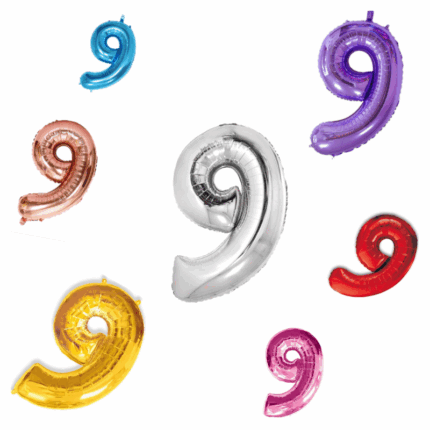 Шар цифра 9