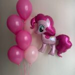 «Мир Пинки Пай» — шары My Little Pony в розовом для девочки
