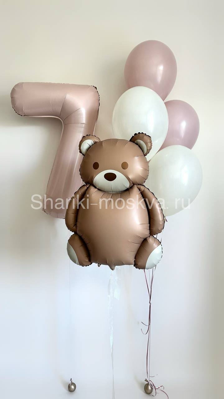 Шар мишка и цифра 7