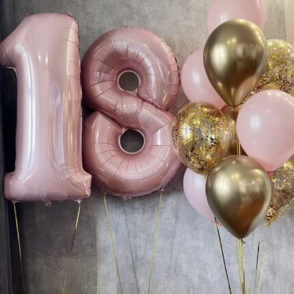 Шарики на юбилей